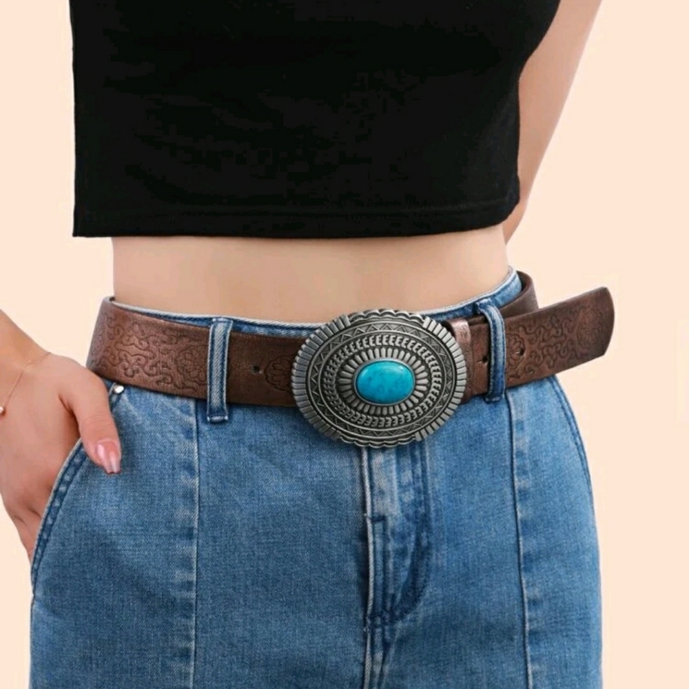 Turquoise Western Belt